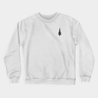 Retro Pixel Tree Crewneck Sweatshirt